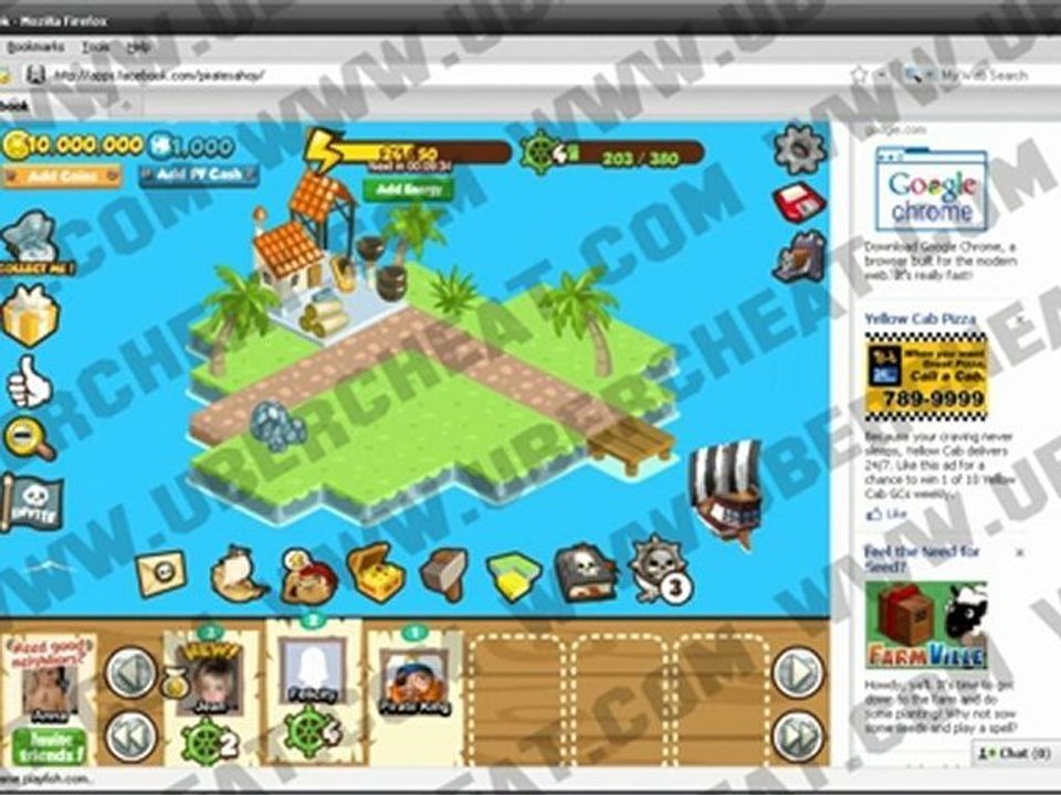PIRATES AHOY - UNLIMITED ENERGY, COINS, ENERGY, EXP