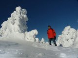 La beauté du Mont Mézenc sous la neige et au soleil