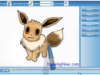 How to draw Eevee