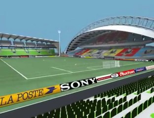 Projet rénovation stade Gabriel Montpied Clermont-Foot
