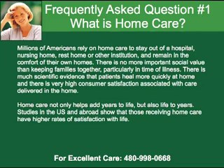Senior Care Scottsdale AZ Video:2