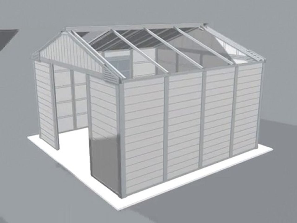 VIDEO MONTAGE ABRI JARDIN PVC FRANCE ABRIS