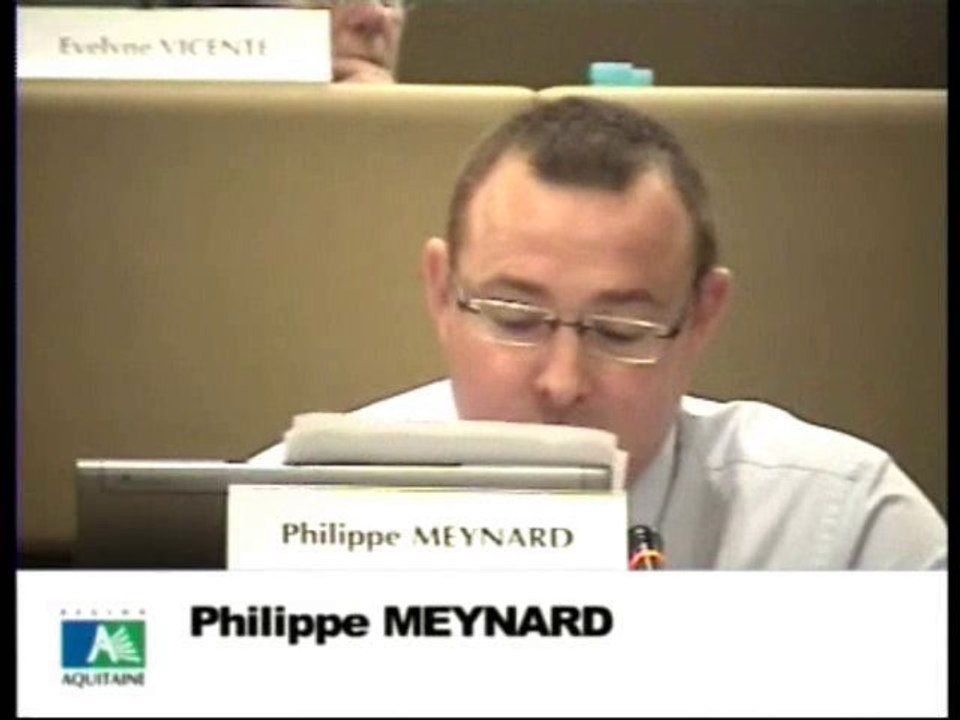 Philippe Meynard à propos de la création d'une TV régionale