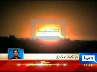 Video Clip of Ilyushin Il-76 hitting ground in Karachi