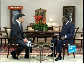 Alassane Ouattara et Laurent Gbagbo répondent à France24