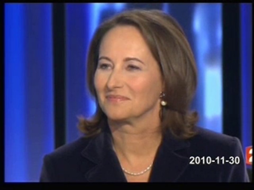 Ségolène Royal interview FRANCE 2 30/11/2010