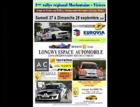 Rallye de Morfontaine-Viviers 2008 (1ère partie)