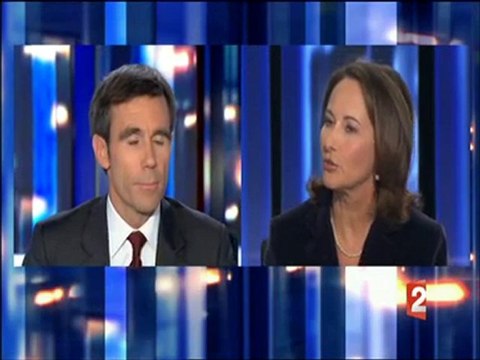 Ségolène Royal JT 20H France 2- 30-11-2010