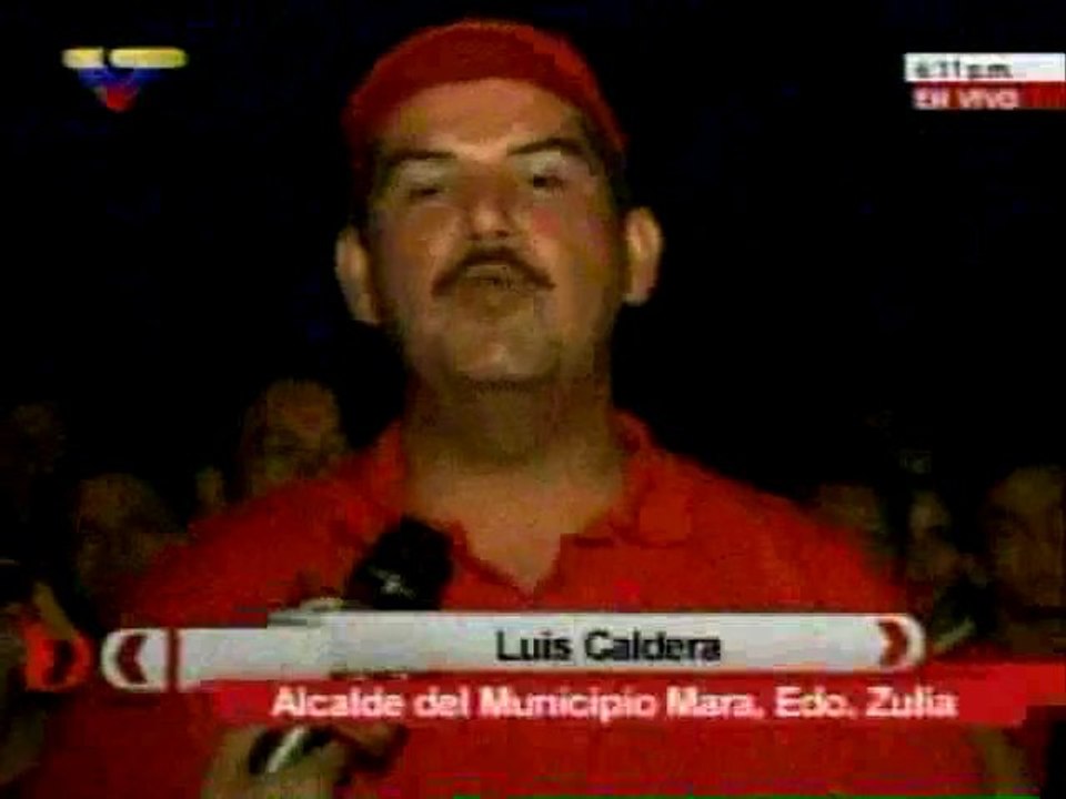 Alcalde de Mara (Zulia), Luis Caldera