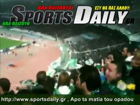 PANATHINAIKOS - BARCELONA 2010 | Xorto Magiko Sinthima PAO
