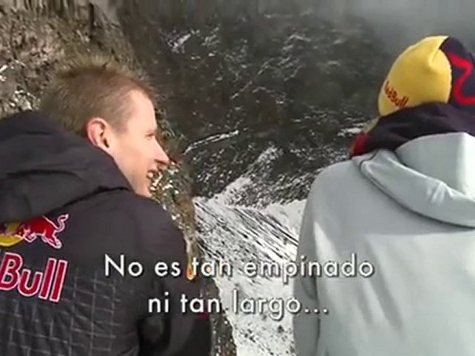 Sebastian Vettel trains at Mt. Volcano