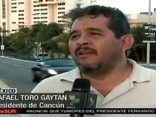 Fuerte operativo de seguridad para cumbre de ONU en Cancún