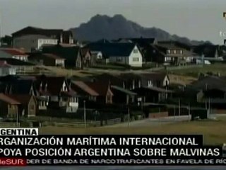 Argentina obtiene apoyo de Organización Marítima en conflicto por Malvinas