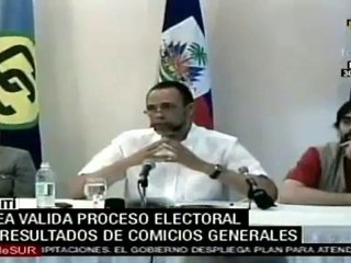 La OEA avala las elecciones en Haití