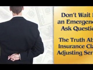 Public Adjuster Tip #1 Harris Claims Services