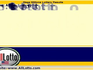 Mega Millions Lottery Drawing Results for Nov. 30, 2010
