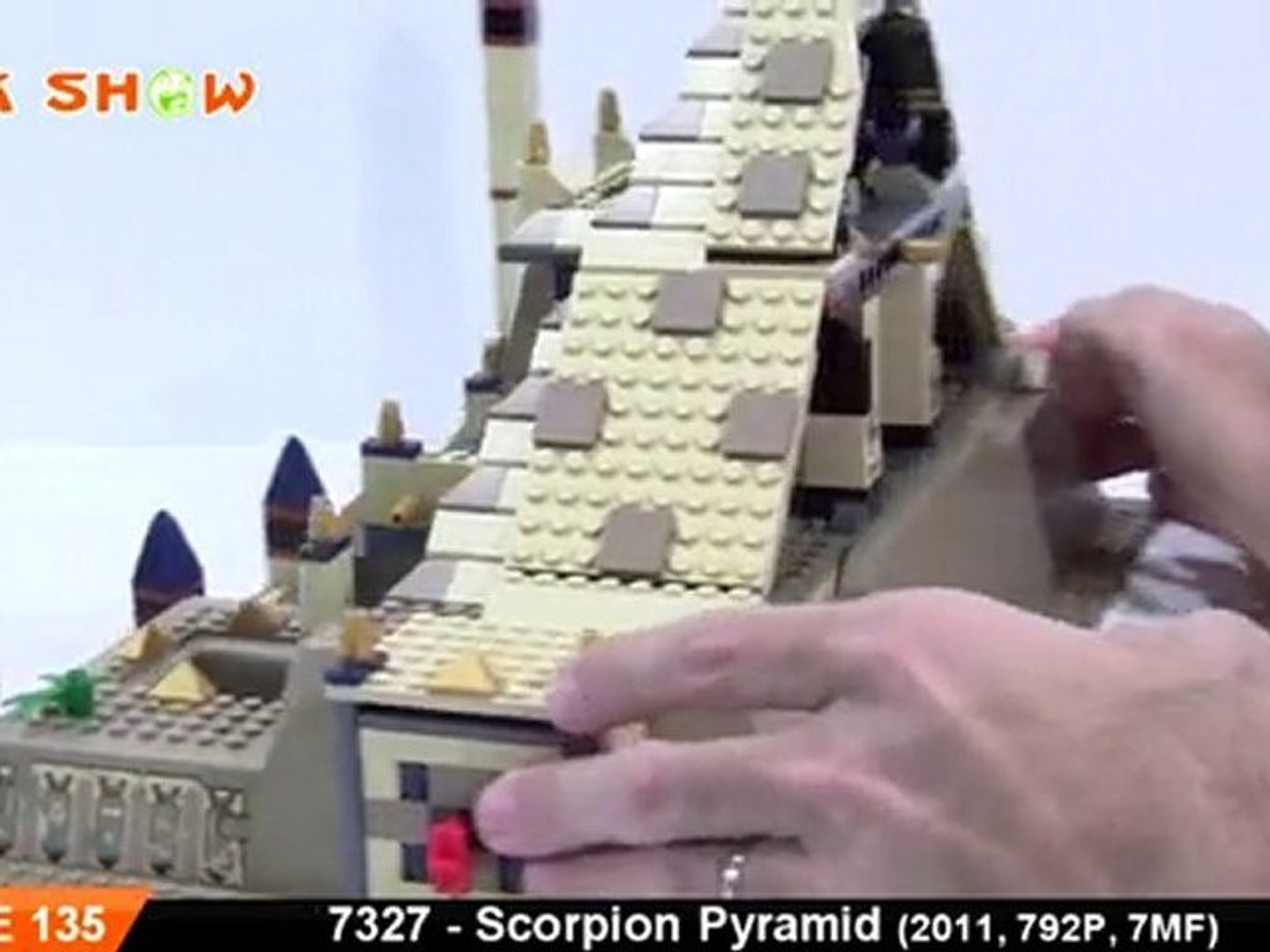 LEGO Pharaoh's Quest Scorpion Pyramid Review : LEGO 7327 - video Dailymotion