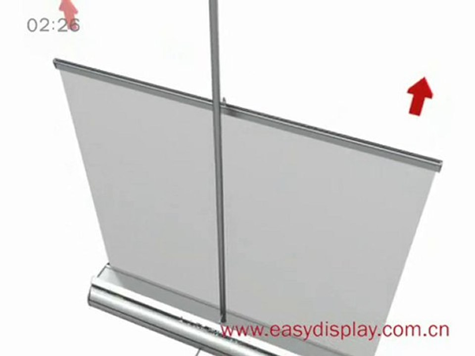 Roll up banner stands and displays