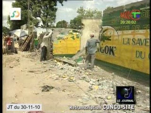 Certains habitants de la rue Ndolo n'ont pas été indemnisés