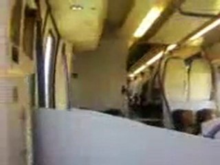 train sncft express  a la gare de la hencha