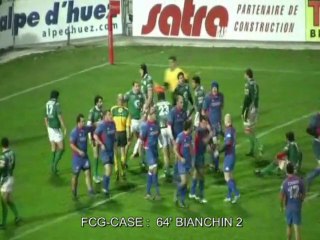 Les 6 essais de FCG face à Saint ETIENNE