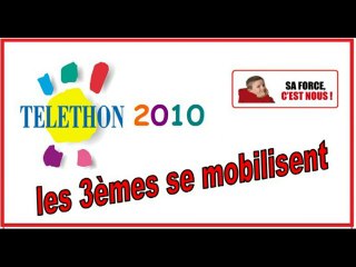 Téléthon 2010 - les 3èmes sur Zénith FM