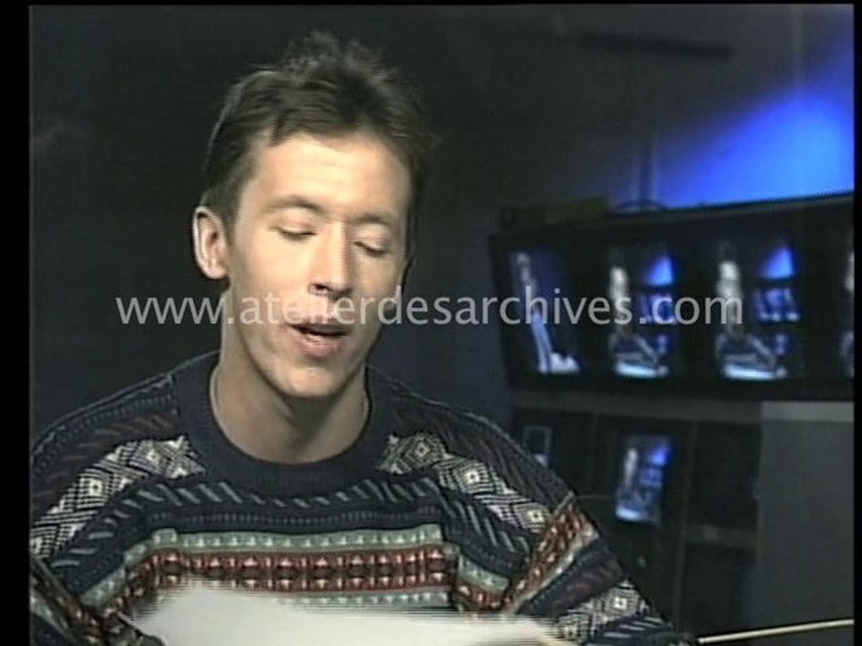 Première apparition de Jean Luc Lemoine à la Télévision