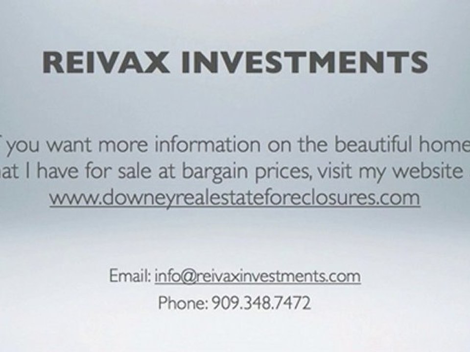 Bargain properties in Downey California