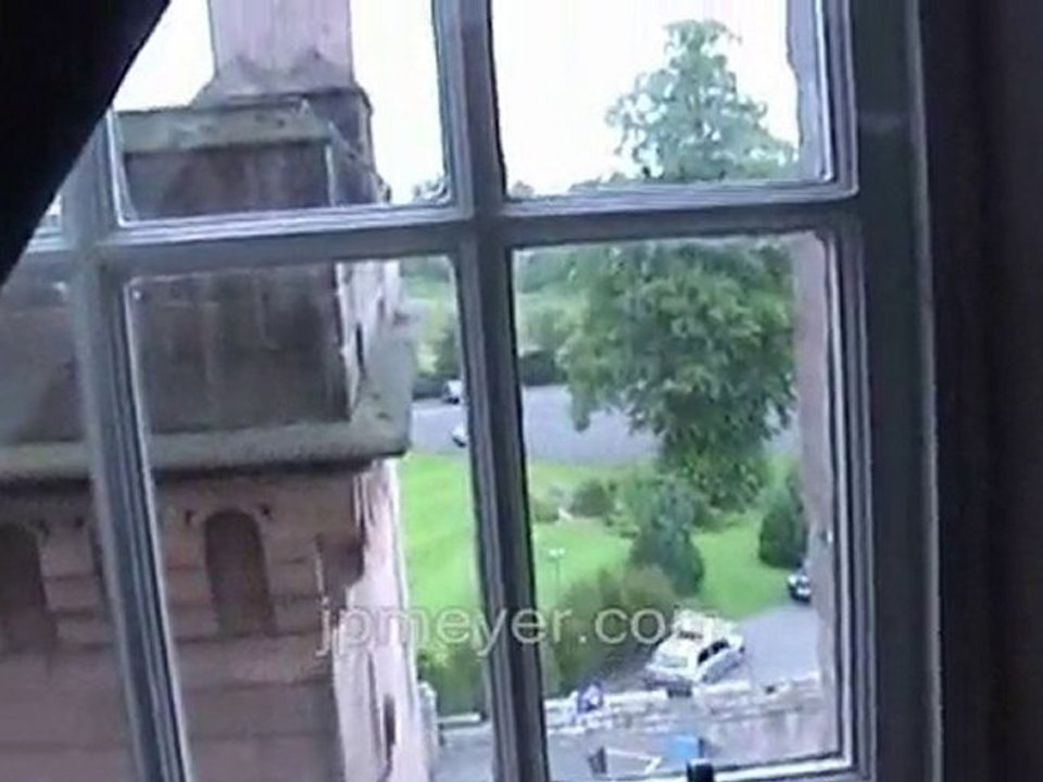 Scotland travel: Dalhousie Castle Oliver Cromwell Room