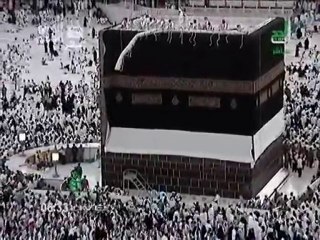 ENTRETIEN DE LA KAABA 2010 1/4 تغير كسوة الكعبة
