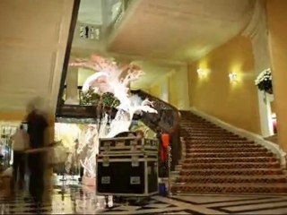 Christmas Tree at Claridge's Hotel London, United Kingdom"