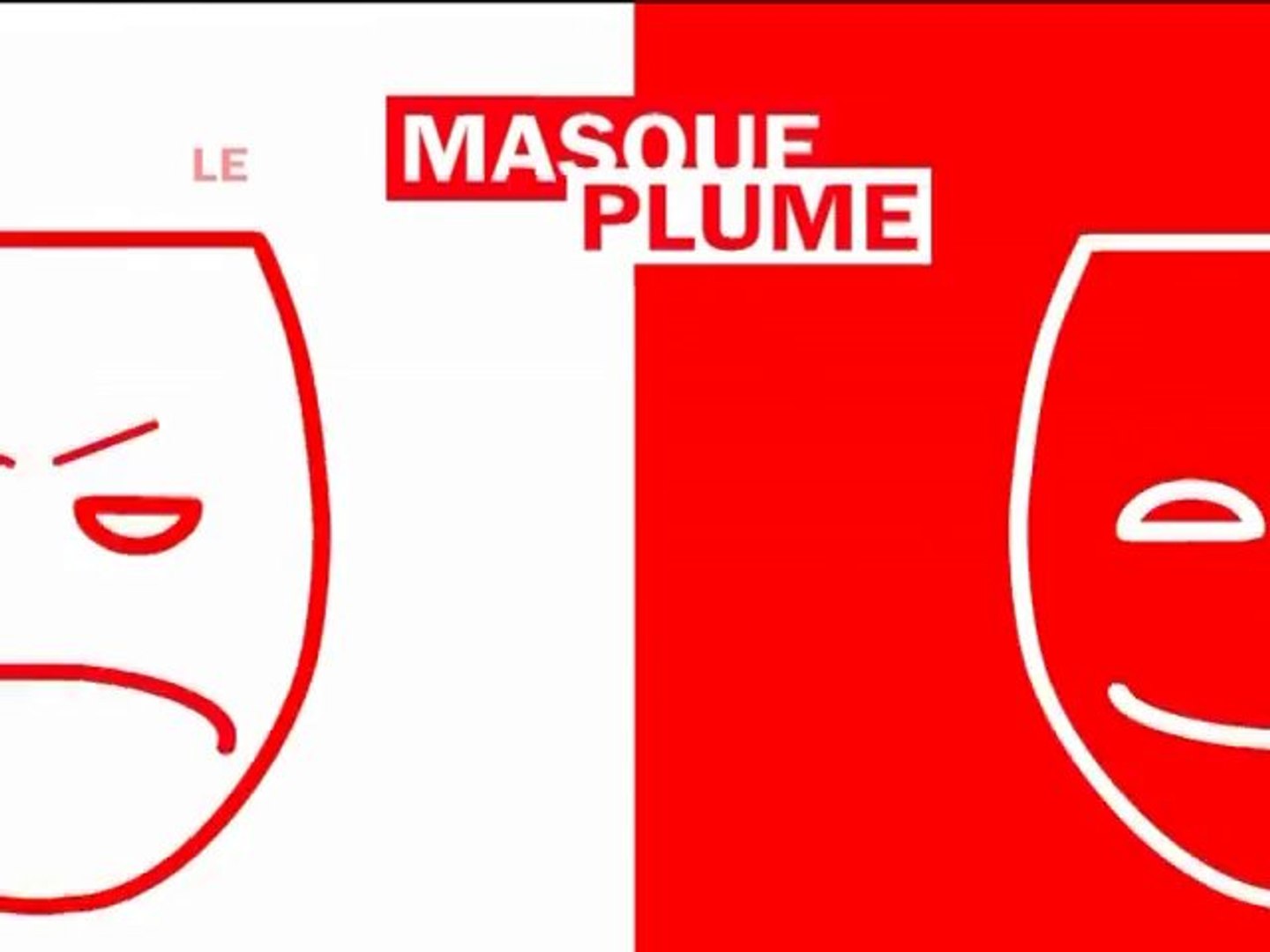 Le masque et la plume - Vidéo Dailymotion