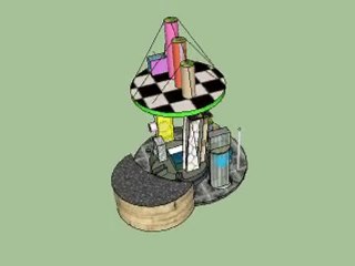 Sculpture où le regard circule par Ines et Noemie