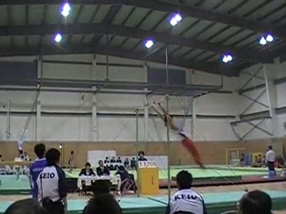 ２０１０霜月杯　門叶直樹　鉄棒
