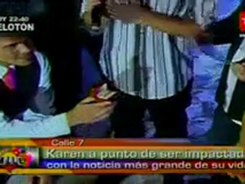 Calle 7 5ta Temporada Karen Paola..pedida de mano fin