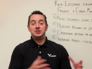 Key Lessons From Black Friday & Cyber Monday