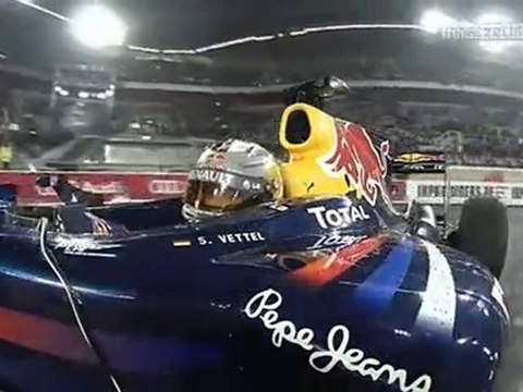 Race of Champions 2010 Sebastian Vettel Formula 1 Show Run