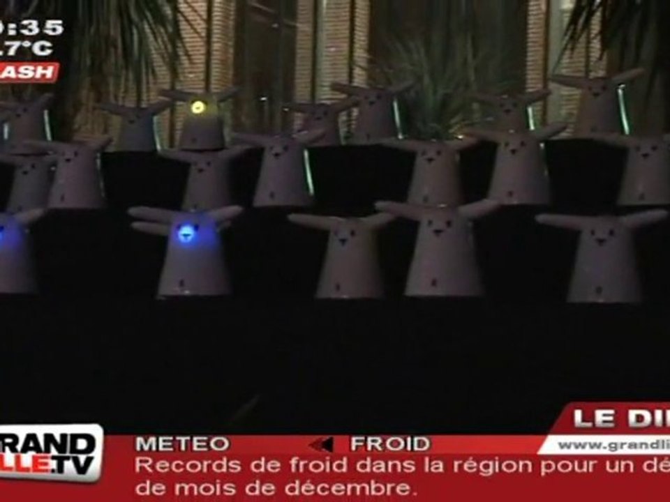 Un opéra de lapins Nabaztag à EuraTechnologies (Lille)