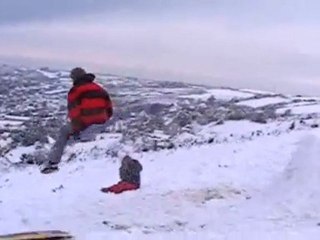 Neige  dans le Cotentin