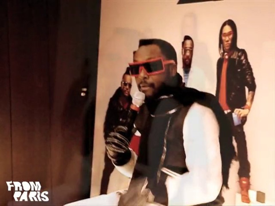 Will.I.Am - Conférence de Presse - Video FROM PARIS