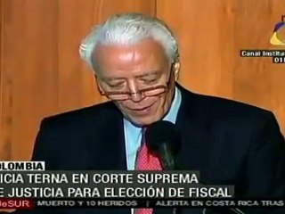 Inicia terna en Corte Suprema de Colombia para elección de