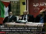 Los Hermanos Musulmanes y los laicos se retiran de legislativas en Egipto