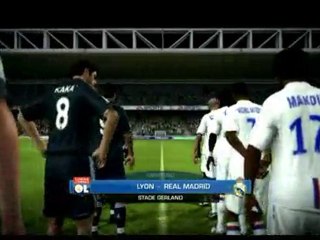 Simulacion Champions League Mil vs Man U y Lyon vs Real M - FIFA 10