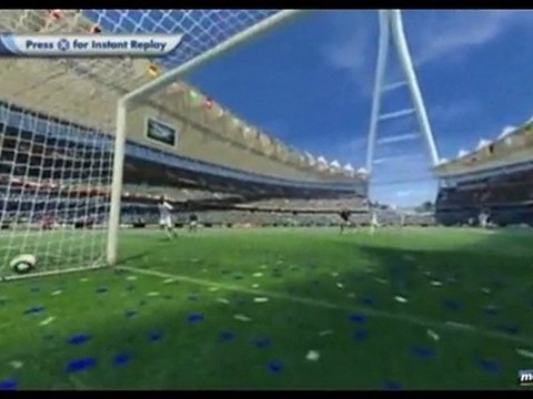 Video Gameplay 2 FIFA World Cup 2010 EA Sports