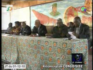 Réunion de la direction PCT communal de Brazzaville