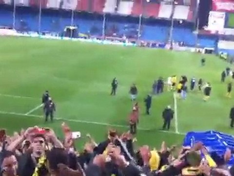 Ατλέτικο-Άρης 2-3 (Οπαδοί)