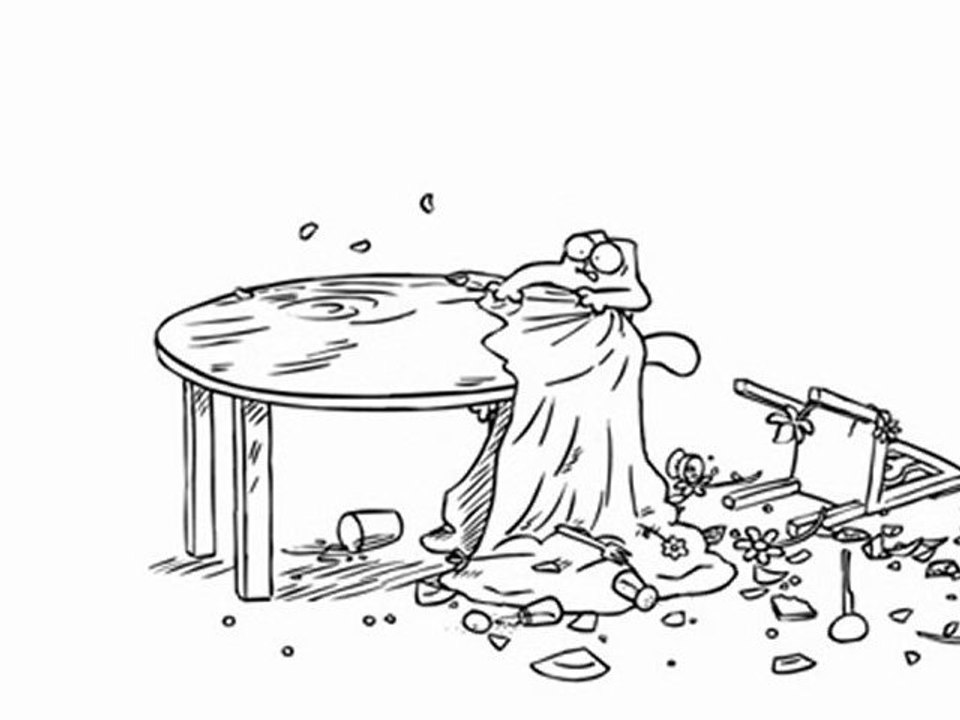 les aventures de simon the cat : lunch break