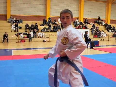 Coupe de cambrai de karaté : une démonstration de katas