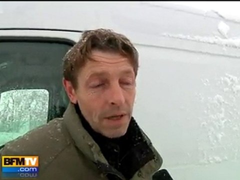 Des centaines de véhicules bloqués en Bretagne