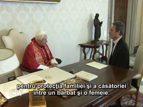 Benedict al XVI-lea: Credinţa purifică raţiunea